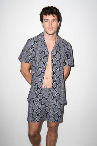 Saint Tropez Cabana Set | Snake - MENAGERIE Intimates MENS Lingerie