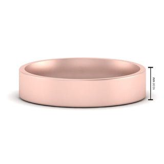 Light Weight Flat 4 mm | Wedding Band