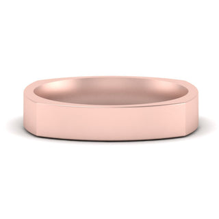 Square Wedding Band | 4 mm - MENAGERIE Intimates MENS Lingerie