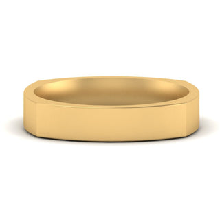 Square Wedding Band | 4 mm - MENAGERIE Intimates MENS Lingerie