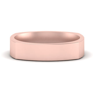 Square Wedding Band | 4 mm - MENAGERIE Intimates MENS Lingerie