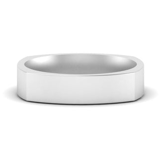 Square Wedding Band | 4 mm - MENAGERIE Intimates MENS Lingerie