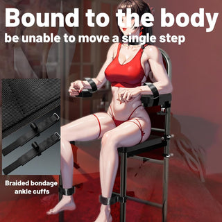 SteelCore BDSM Heavy-Duty Restraint Chair