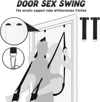 AxionEdge Door Sex Swing with Wide Cushion Seat