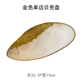 Mother-of-Pearl Shell Jewelry Tray