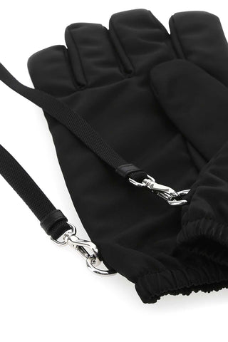 Black Re-Nylon Gloves - MENAGERIE Intimates MENS Lingerie
