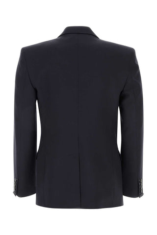 Midnight Blue Wool Blazer
