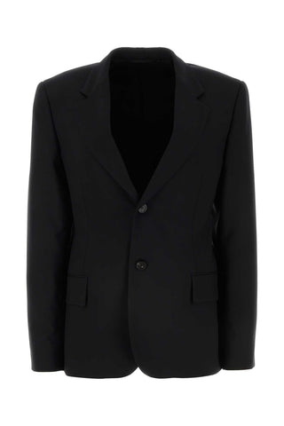 Balenciaga Black Wool Blazer | Femme Fit