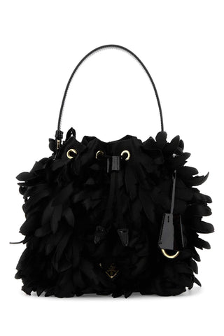 Prada Satin Mini Bucket Bag