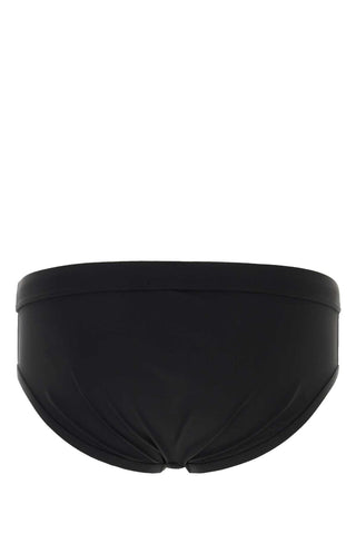 Black Stretch Nylon SwiM Brief | Dolce & Gabbana - MENAGERIE Intimates MENS Lingerie
