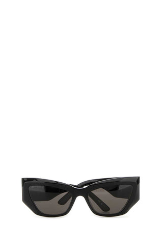 Balenciaga Women Black Acetate Signature Butterfly Sunglasses