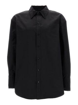 Oversize Satin Shirt In Silk