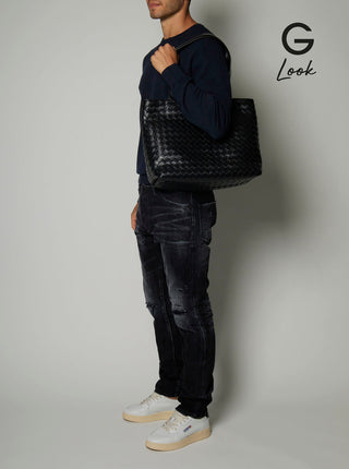 Small Intrecciato Tote Bag