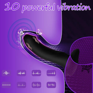 Vibrating Strap-On – 10 Modes