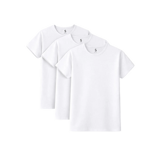 Crew Neck T-Shirt | 3 Pack