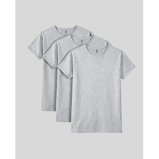 Crew Neck T-Shirt | 3 Pack