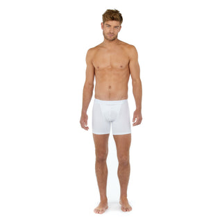Ho1 | Long Boxer Briefs | White
