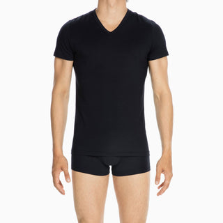 Classic | V Neck Tee-Shirt  | Navy