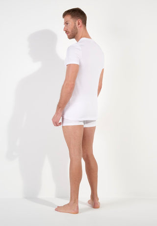Supreme Cotton Tee-Shirt | Crew Neck | White
