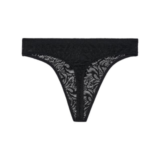 Free Cut Lace | Thong | Black