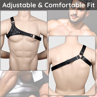 Leather Chest Harness