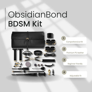 ObsidianBond 21-Piece BDSM Restraint Kit