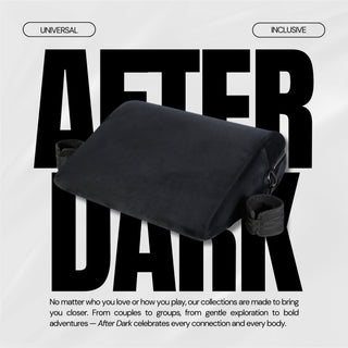 VelvetBond Position Pillow with Cuffs