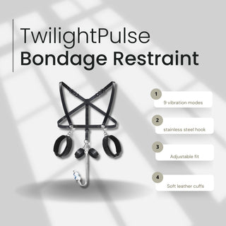 TwilightPulse Bondage Restraints Hook Set