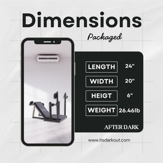 MidnightBound Adjustable Bondage Bench
