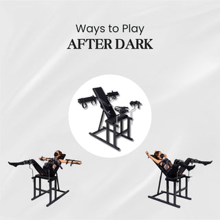 ObsidianDawn Adjustable Bondage Bench