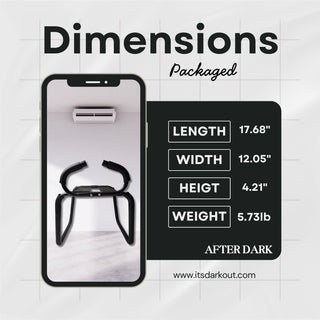 ObsidianThrill Large Sex Position Enhancer Chair with Handrail - MENAGERIE Intimates MENS Lingerie