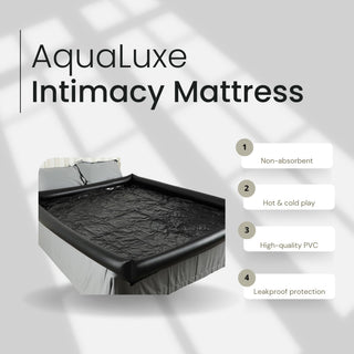 AquaLuxe Inflatable Waterproof Sex Massage Mattress
