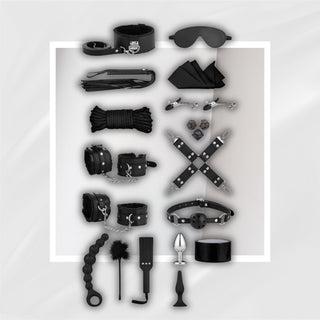NoirBond | 17 Piece Bondage Set