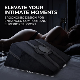 DarkRoom Dildo Mount Sex Pillow with Suction Cup | Hands-Free Play