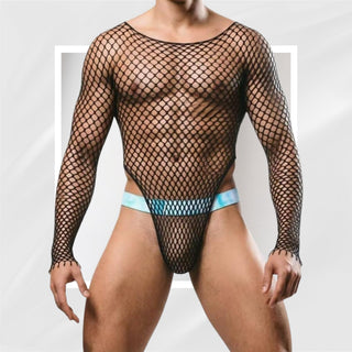 Leopard Sheer Mesh Bodysuit