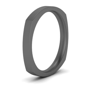 Square Wedding Band | 4 mm - MENAGERIE Intimates MENS Lingerie