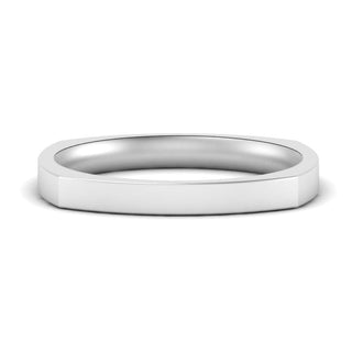 Square Wedding Band | 4 mm - MENAGERIE Intimates MENS Lingerie
