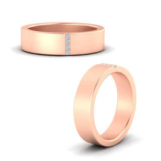 4 Stone Diamond Wedding Band