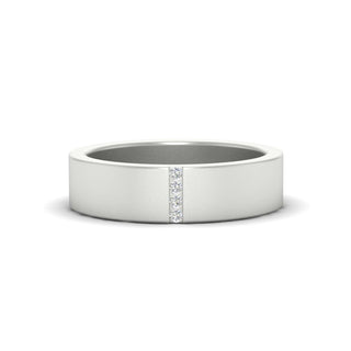 4 Stone Diamond Wedding Band