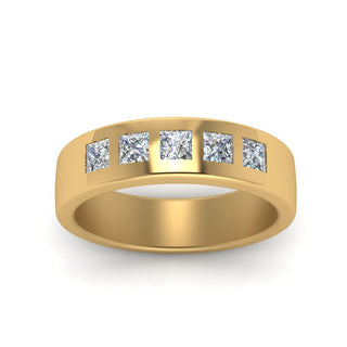 Flat Flush Set | Wedding Band