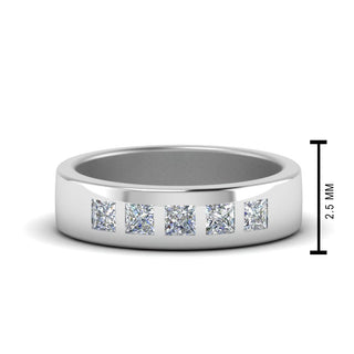 Flat Flush Set | Wedding Band