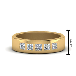 Flat Flush Set | Wedding Band