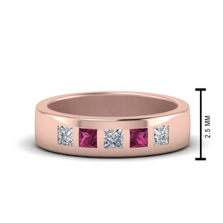 Flat Flush Set | Wedding Band