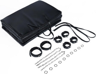 BoundCore BDSM Restraint Mat with Cuffs & Straps