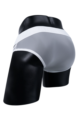 Men’s Sexy Sheer Thong with Ring & Strap Design