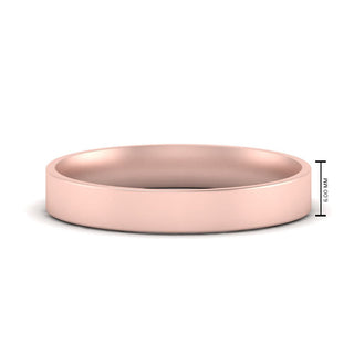 Light Weight Flat 4 mm | Wedding Band