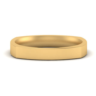 Square Wedding Band | 4 mm - MENAGERIE Intimates MENS Lingerie