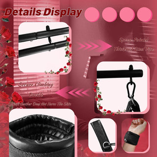 BlackSteel Modular BDSM Spreader Bar