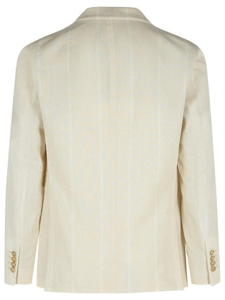 Cotton Blend Blazer Men
