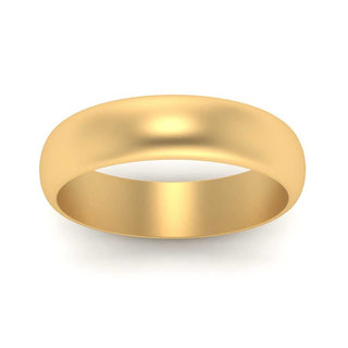 Low Dome 6mm Men Wedding Band - MENAGERIE Intimates MENS Lingerie